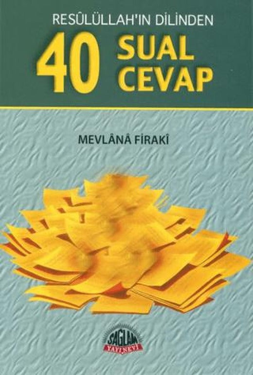 Resulüllah'ın Dilinden 40 Sual 40 Cevap (Roman Boy) | Sağlam Yayınevi (Ciltsiz)