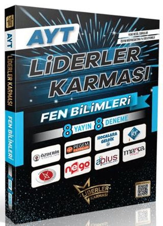 AYT Fen Bilimleri Denemeleri | Liderler Karması Yayınları (Ciltsiz)