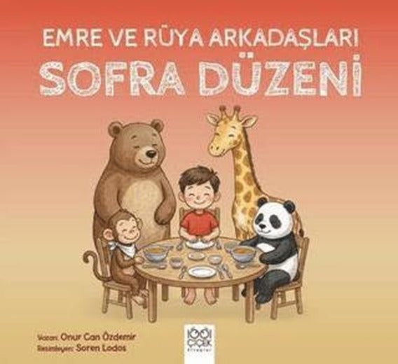 Emre ve Rüya Arkadaşları - Sofra Düzeni | 1001 Çiçek Kitaplar (Ciltsiz)