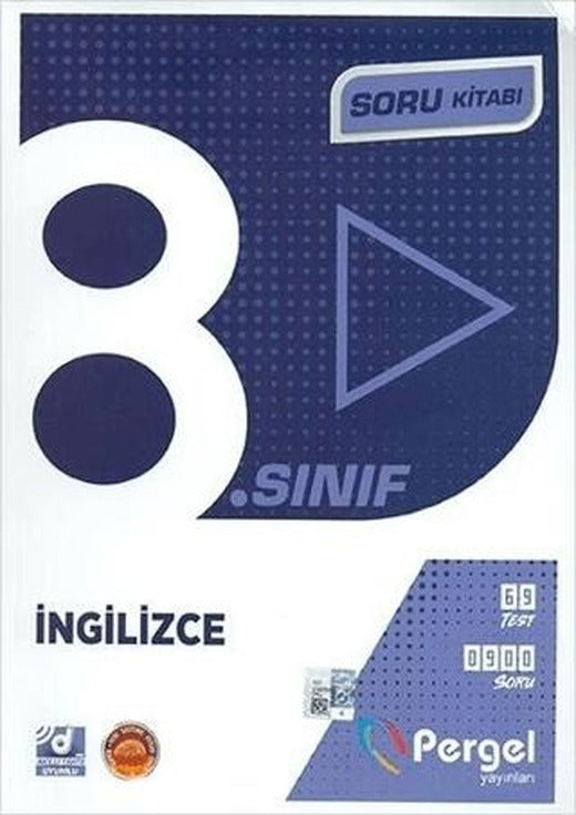 8. Sınıf 2022 İngilizce Soru Bankası Kitap | Pergel Yayınları (Ciltsiz)