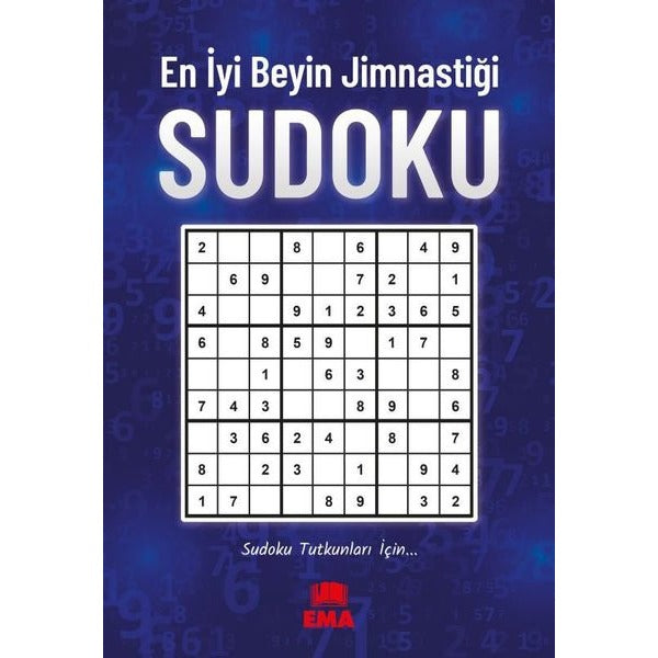 Sudoku En İyi Beyin Jimnastiği | Ema Kitap (İnce Kapak)