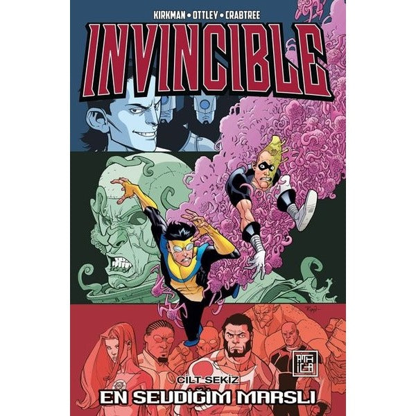 Invincible Cilt 8 - En Sevdiğim Marslı | Athica Yayınları (İnce Kapak)
