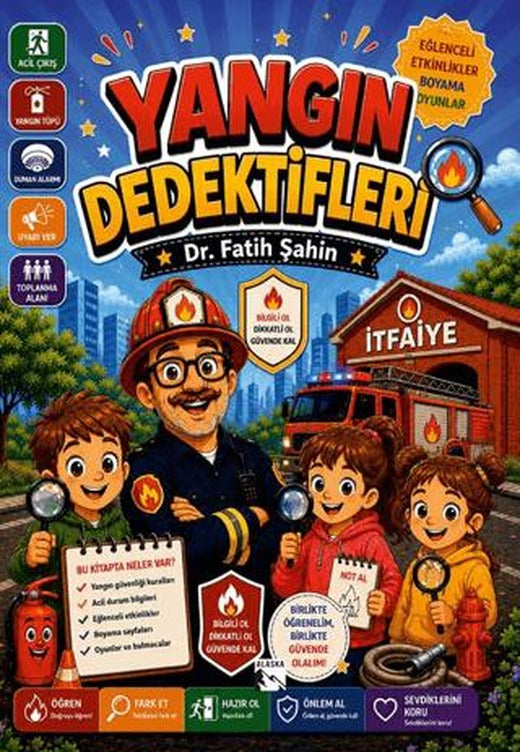 Yangın Dedektifleri | Alaska Yayınevi (Ciltsiz)