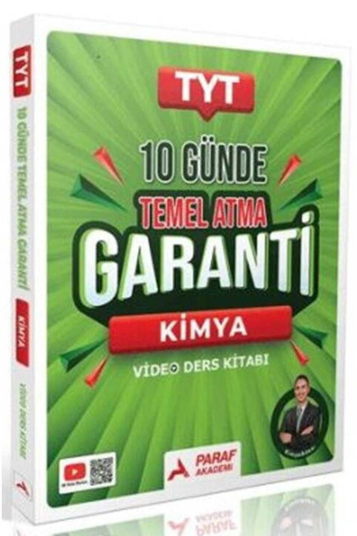 TYT Kimya 10 Günde Temel Atma Garanti | Paraf Akademi (Ciltsiz)