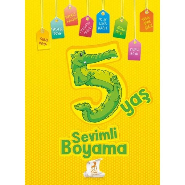 Sevimli Boyama 5 Yaş | Ren Kitap