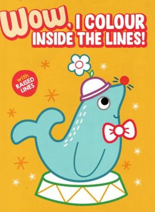 Wow,I Colour Inside the Lines: Seal | Yoyo Books (Ciltsiz)