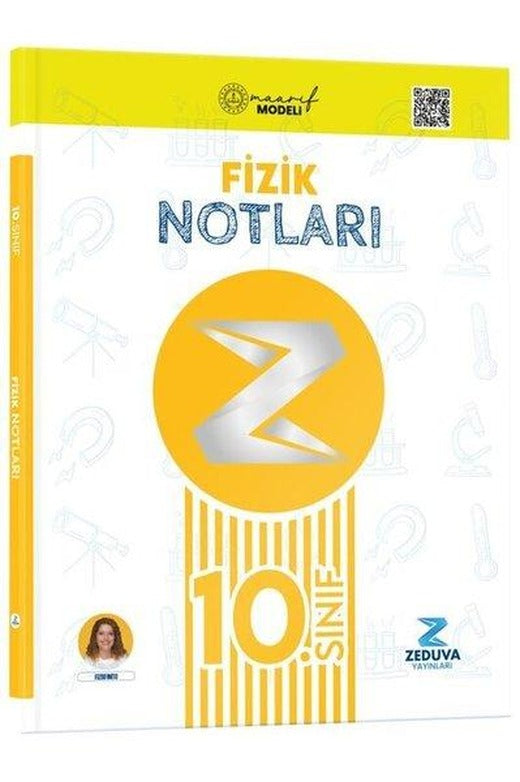 Fizikfinito 10. Sınıf Maarif Modeli Fizik Notları | Zeduva Yayınları (İnce Kapak)