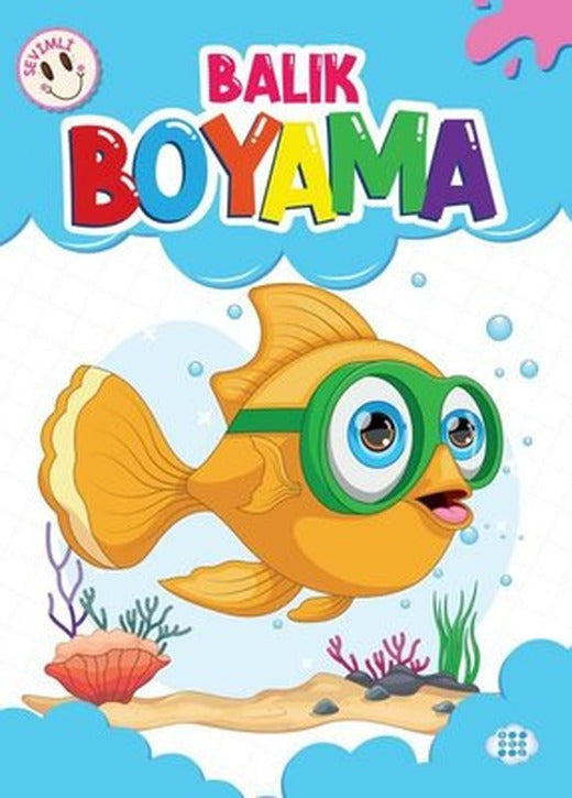 Sevimli Balık Boyama | Dokuz Yayınları