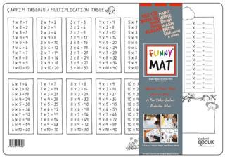 Akademi Çocuk Çarpım Tablosu Funny Mat | Akademi Çocuk - Resim 1