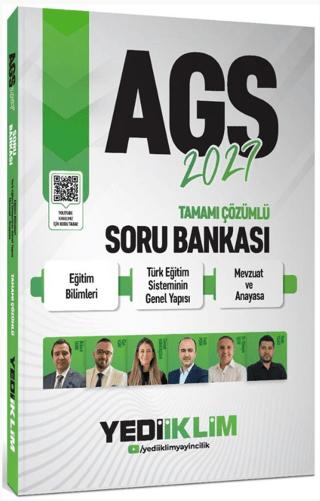 2027 AGS Eğitim Bilimleri, Türk Eğitim Sisteminin Genel Yapısı, Mevzuat ve Anayasa Tamamı Çözümlü Soru Bankası | Yediiklim Yayınları (Ciltsiz) - Resim 1
