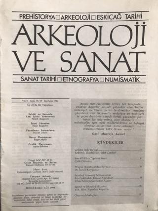 Arkeoloji ve Sanat Dergisi Sayı 18 - 19 | Arkeoloji ve Sanat Dergisi (Ciltsiz) - Resim 1