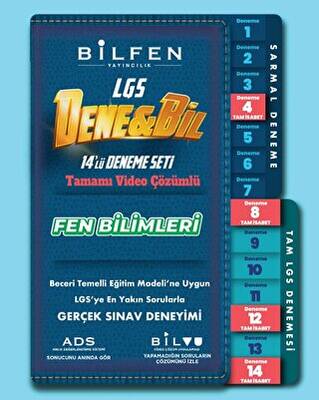 8.Sınıf Denebil Fen Bilimleri 14`lü Deneme Seti - Kolektif kitap kapağı