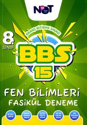 8.Sınıf Fen Bilimleri 15 Deneme Fasikül Bbs - Binot Yayınları kitap kapağı
