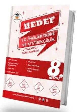8.Sınıf Hedef İnkilap Tarihi Atatürkçülük Uygulamalı Soru Bankası - Kolektif kitap kapağı