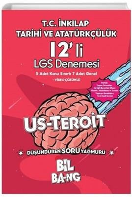 8.Sınıf İnkılap 12 Li Lgs Deneme Bil Bang - Kültür Yayıncılık - Kolektif kitap kapağı