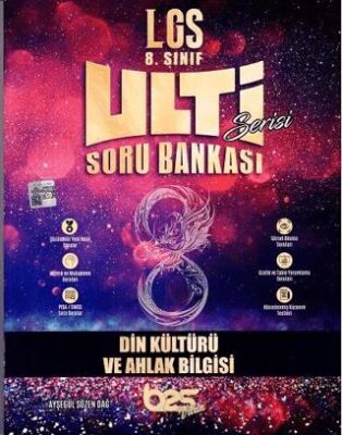 8. Sınıf LGS Din Kültürü ve Ahlak Bilgisi Ulti Soru Bankası - Kolektif kitap kapağı