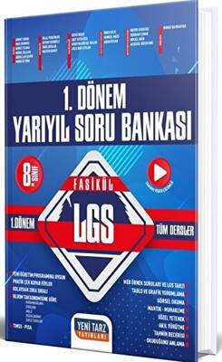 8. Sınıf LGS 1. Dönem Yarıyıl Soru Bankası - Kolektif kitap kapağı