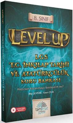 8. Sınıf TC İnkılap Tarihi ve Atatürkçülük Level Up Soru Bankası - Bilgi Şentürk kitap kapağı