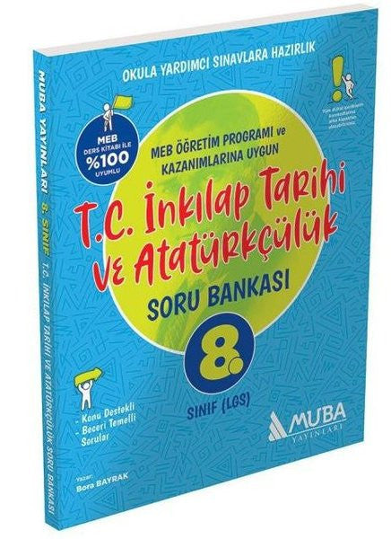 8.Sınıf T.C. İnkılap Tarihi ve Atatürkçülük Soru Bankası - Kolektif kitap kapağı