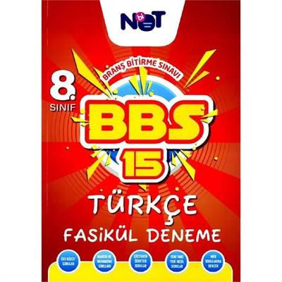 8.Sınıf Türkçe 15 Deneme Fasikül Bbs - Binot Yayınları kitap kapağı