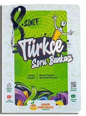 8. Sınıf Türkçe Soru Bankası - Kolektif kitap kapağı