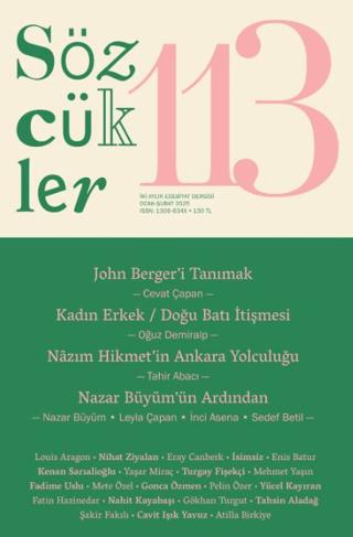 Sözcükler Dergisi 113. Sayı Ocak - Şubat 2025 | Sözcükler Yayınları (Ciltsiz) - Resim 1