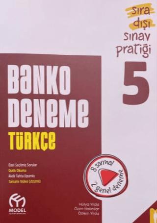 5. Sınıf Türkçe Banko Deneme | Model Eğitim Yayıncılık (Ciltsiz) - Resim 1