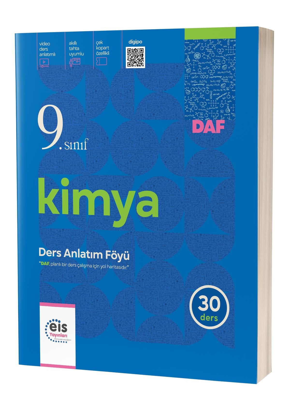 9. Sınıf Kimya DAF Ders Anlatım Föyleri 2025 Güncel Müfredat - Kolektif kitap kapağı