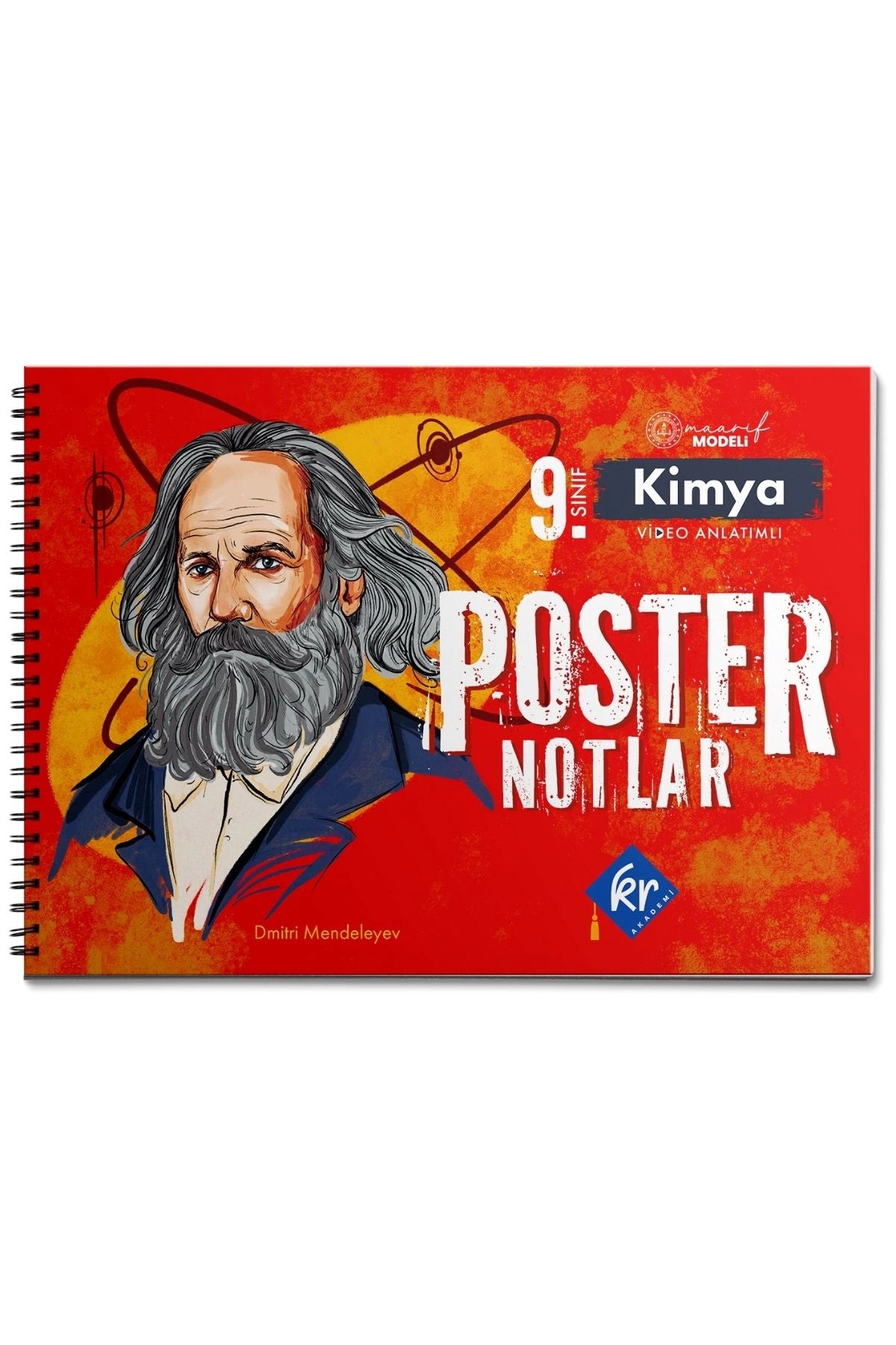 9. Sınıf Kimya Poster Notları KR Akademi kitap kapağı