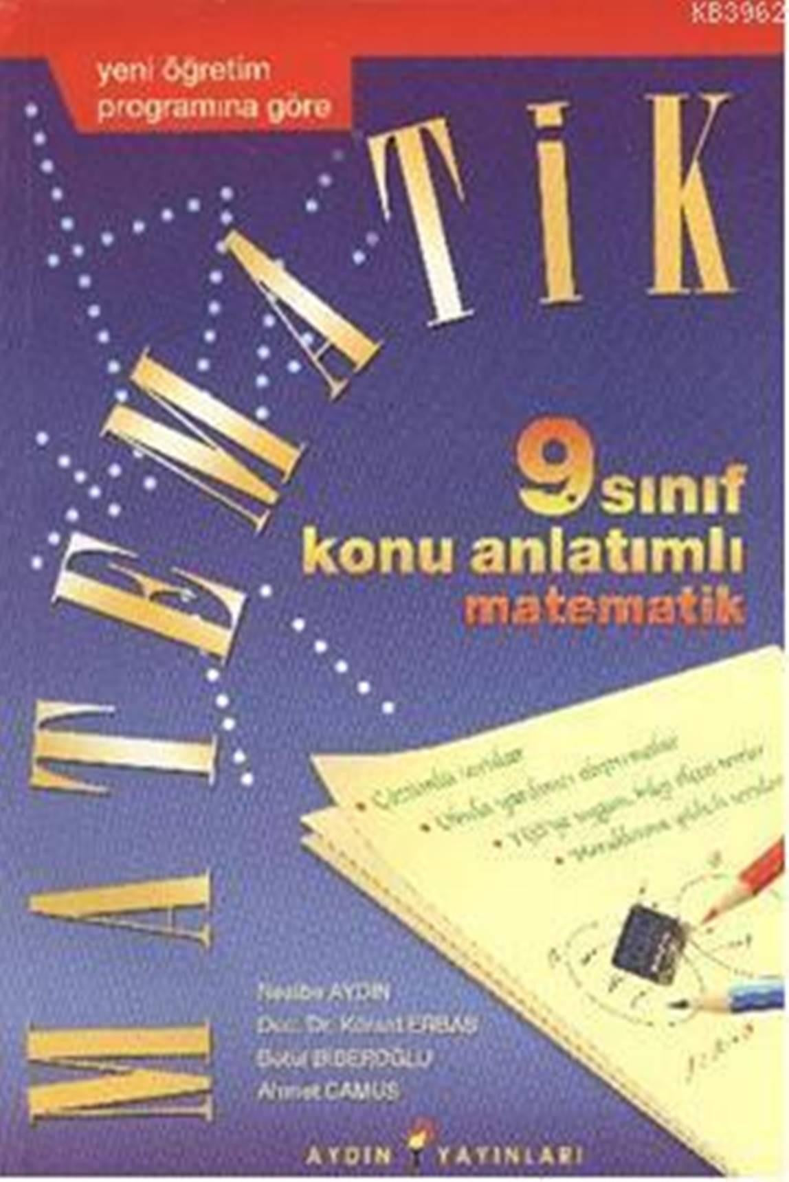 9. Sınıf Matematik Konu Anlatımlı - Komisyon kitap kapağı