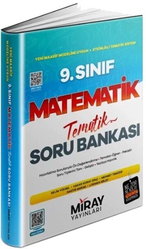 9. Sınıf Matematik Tematik Soru Bankası Miray Yayınları kitap kapağı