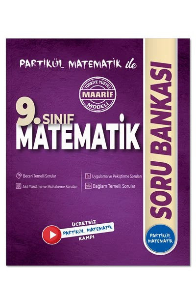 9. Sınıf Partikül Matematik Soru Bankası kitap kapağı