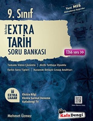 9.Sınıf Extra Tarih Soru Bankası - Kolektif kitap kapağı
