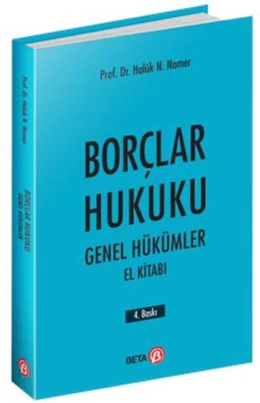 Borçlar Hukuku - Genel Hükümler El Kitabı | Beta Yayınevi (Ciltsiz)