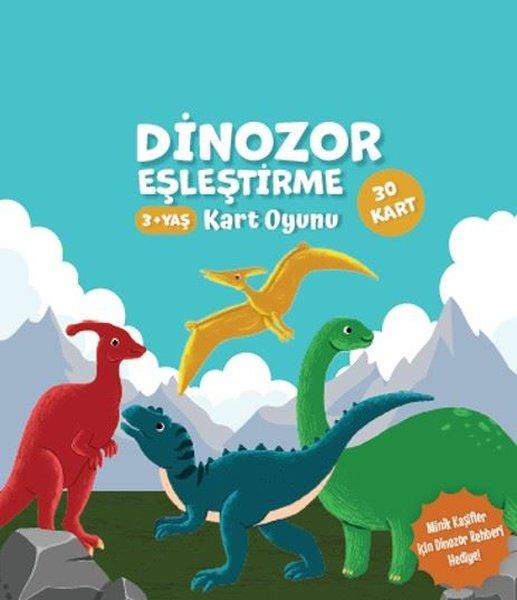 Dinozor Eşleştirme Kart Oyunu - 30 Kart 3+ Yaş | Dünya Göz Vakfı (İnce Kapak) - Resim 1