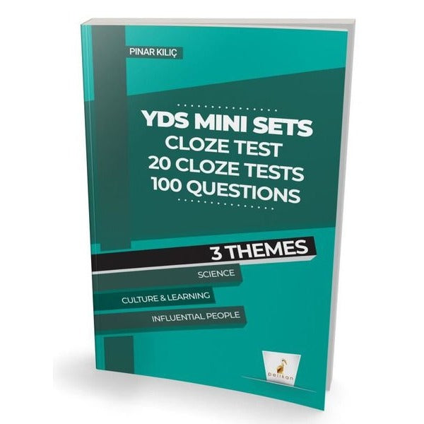 YDS Mini Sets Cloze Test - 20 Cloze Tests 100 Questions | Pelikan Yayınları (İnce Kapak)