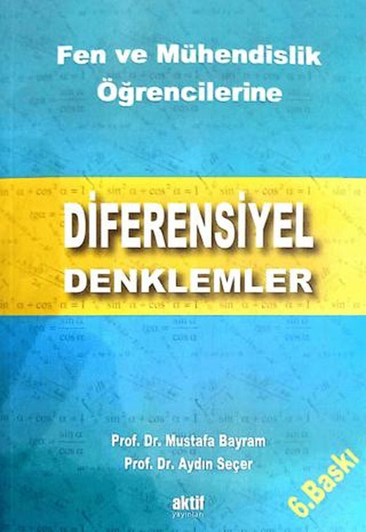 Diferensiyel Denklemler | Aktif Yayınları (Ciltsiz)