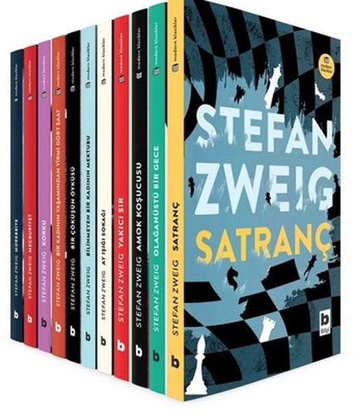 Stefan Zweig Başyapıtlar Dizisi-11 Kitap Takım | Bilgi Yayınevi