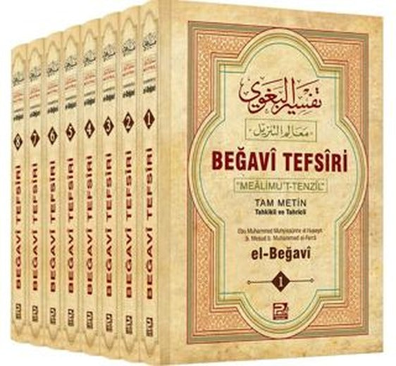 Beğavi Tefsiri (8 Kitap) | Karınca & Polen Yayınları (Ciltli)