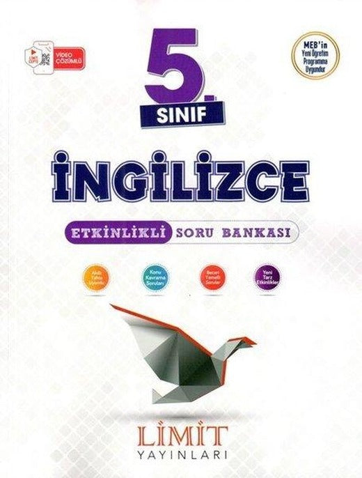Limit 5. Sınıf İngilizce Soru Bankası | Limit Yayınları (İnce Kapak)