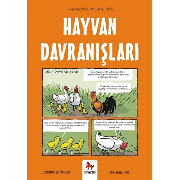 Hayvan Davranışları - Gençler İçin Çizgilerle Bilim | Almidilli (Ciltsiz)