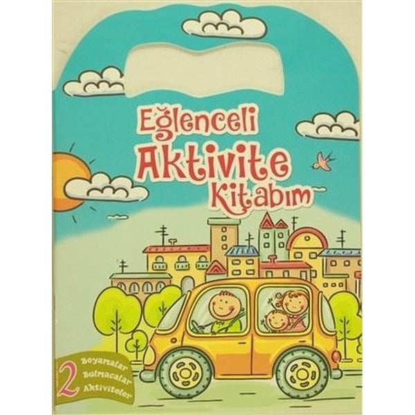 Eğlenceli Aktivite Kitabım 2 - Yeşil Kitap | Revzen Kitap (Ciltsiz)