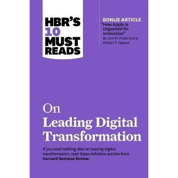 HBR's 10 Must Reads on Leading Digital Transformation: HBR's 10 Must Reads Series | Harvard Business Review Press (İnce Kapak)