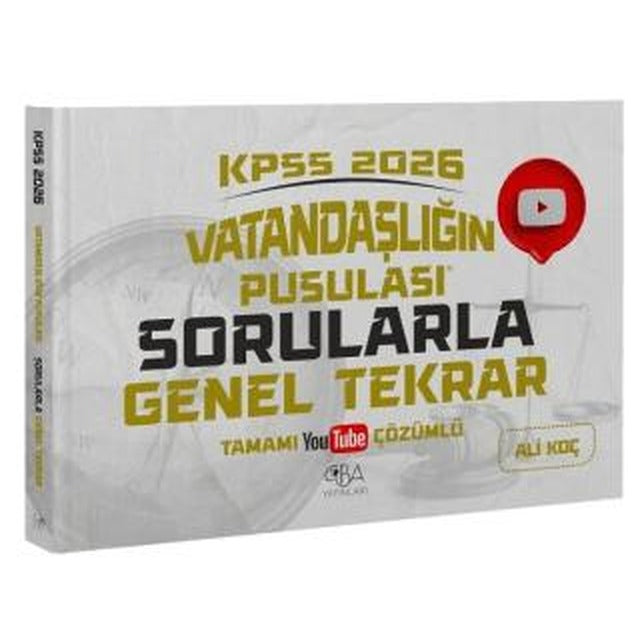 2026 KPSS Vatandaşlık Vatandaşlığın Pusulası Sorularla Genel Tekrar