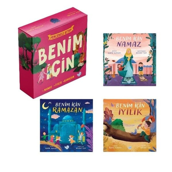 Benim İçin Seti (3 Pencereli Kitap) | Puset Kitap (Ciltli)