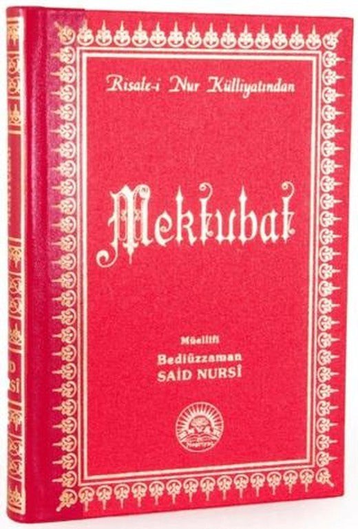 Mektubat (Büyük Boy - Sırtı Deri) | Envar Neşriyat (Ciltli)