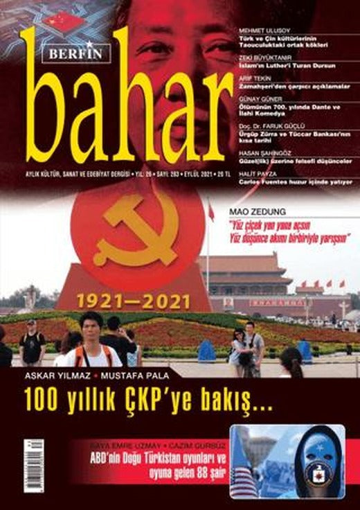 Berfin Bahar Aylık Kültür Sanat ve Edebiyat Dergisi Sayı: 283 Eylül 2021 | Berfin Bahar Dergisi (Ciltsiz)