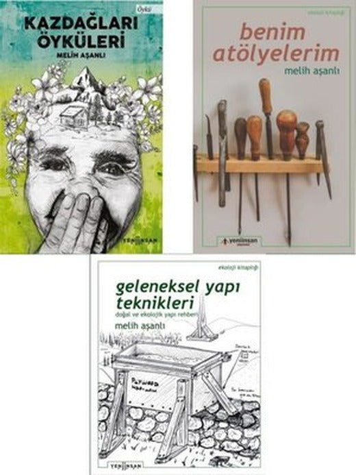 Melih Aşanlı Kitaplığı Seti - 3 Kitap Takım | Yeni İnsan Yayınevi