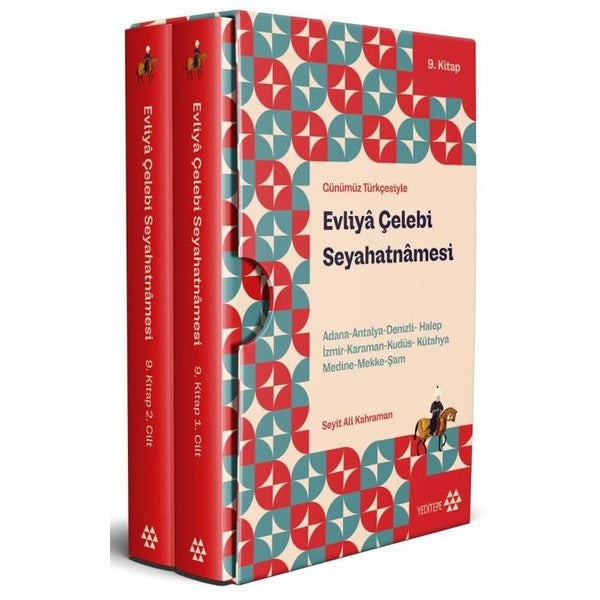 Evliya Çelebi Seyahatnamesi 9. Kitap - 2 Cilt - Kutulu | Yeditepe Yayınevi