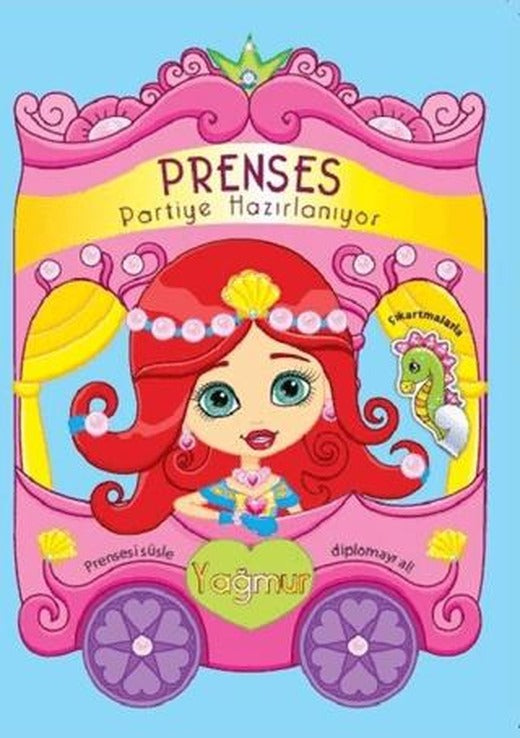 Prenses Partiye Hazırlanıyor - Yağmur | Revzen Kitap (Ciltsiz)
